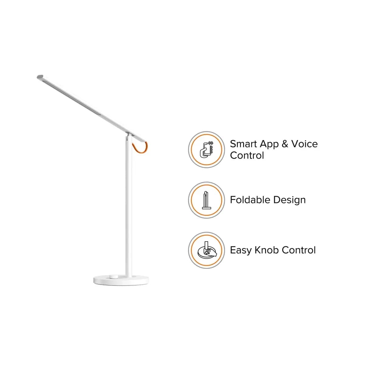 XIAOMI Pametna stolna lampa Mi Smart LED Desk Lamp 1S, Podesiva svjetlina, Google Assistant, Alexa, Siri