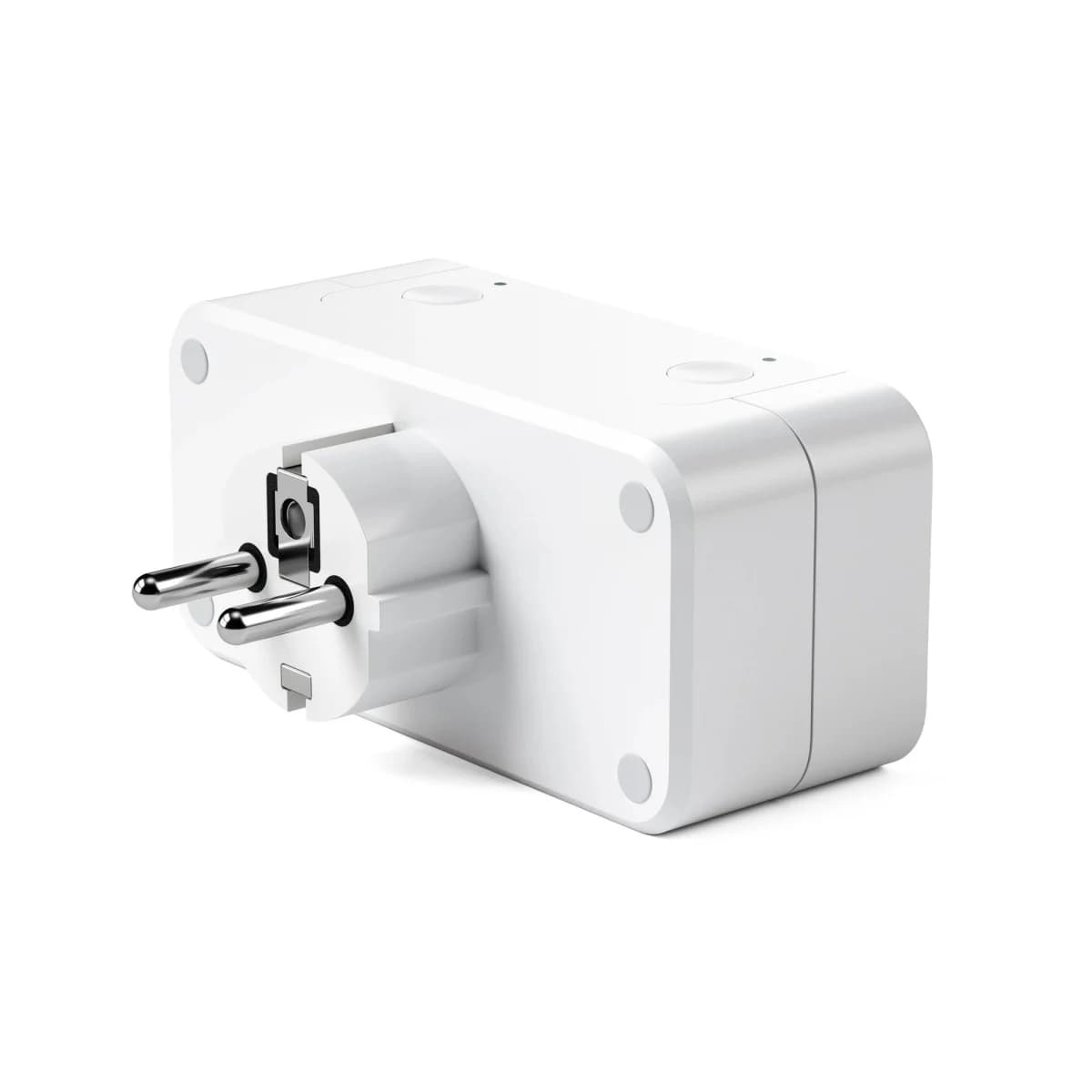 SATECHI Pametna utičnica Apple Homekit Dual Smart Outlet (EU), WiFi, Dvostruka utičnica, Bijela