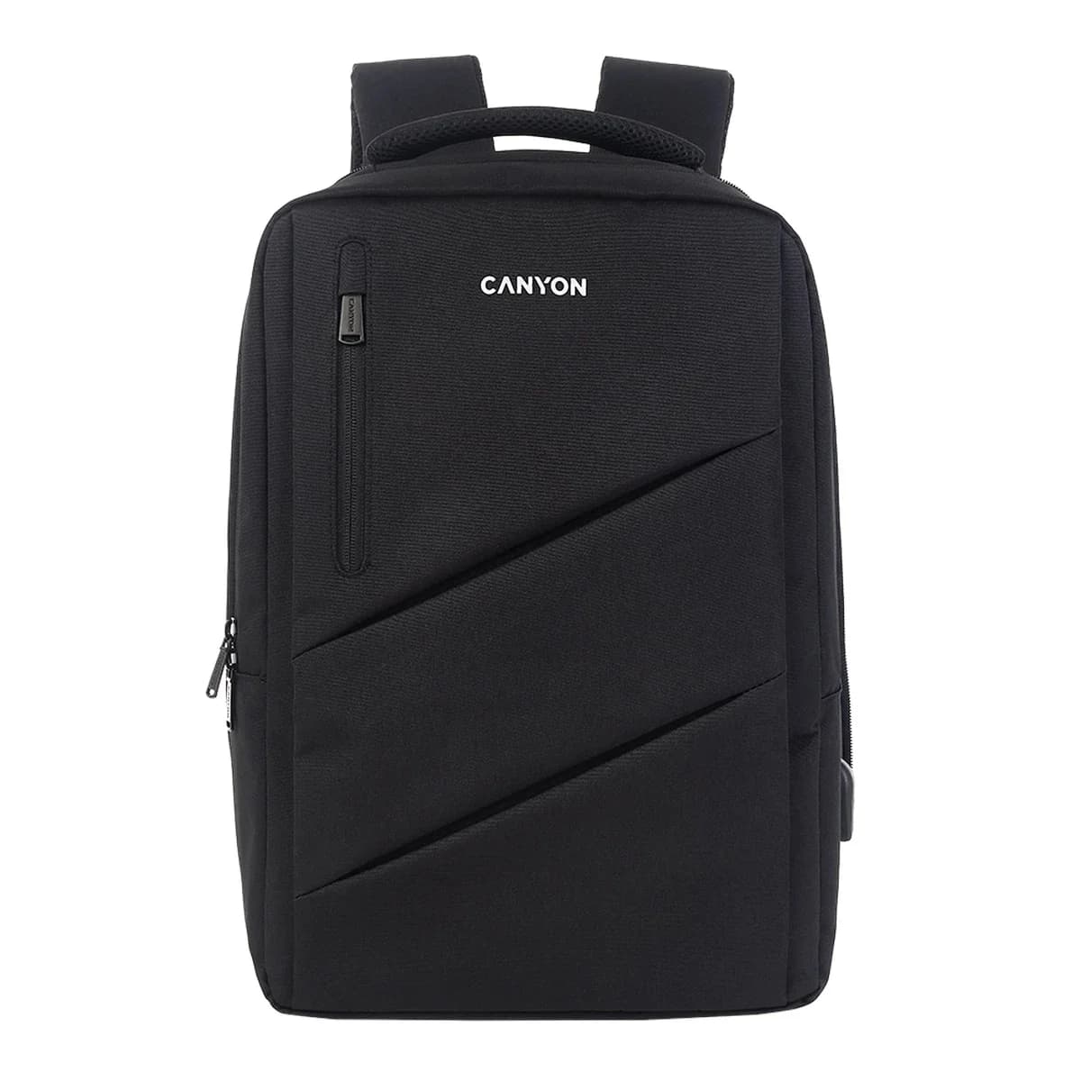 CANYON Laptop Ruksak 15.6" BPE-5 Urban, Crni, USB Priključak