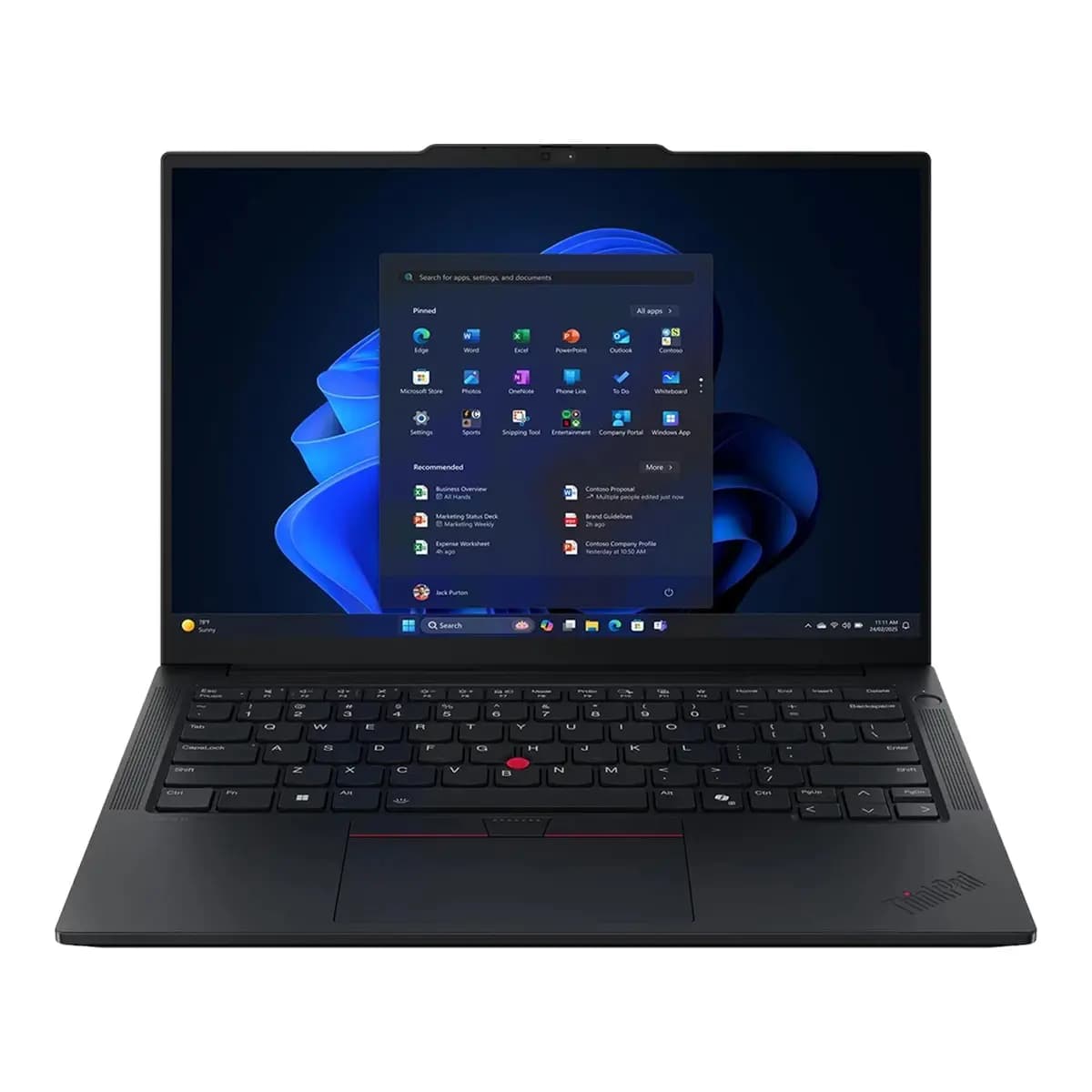 LENOVO Laptop ThinkPad E14 Gen 7 14" Intel Core 7 255H, 1TB SSD, 16GB RAM, No OS, Black, Intel Graphics
