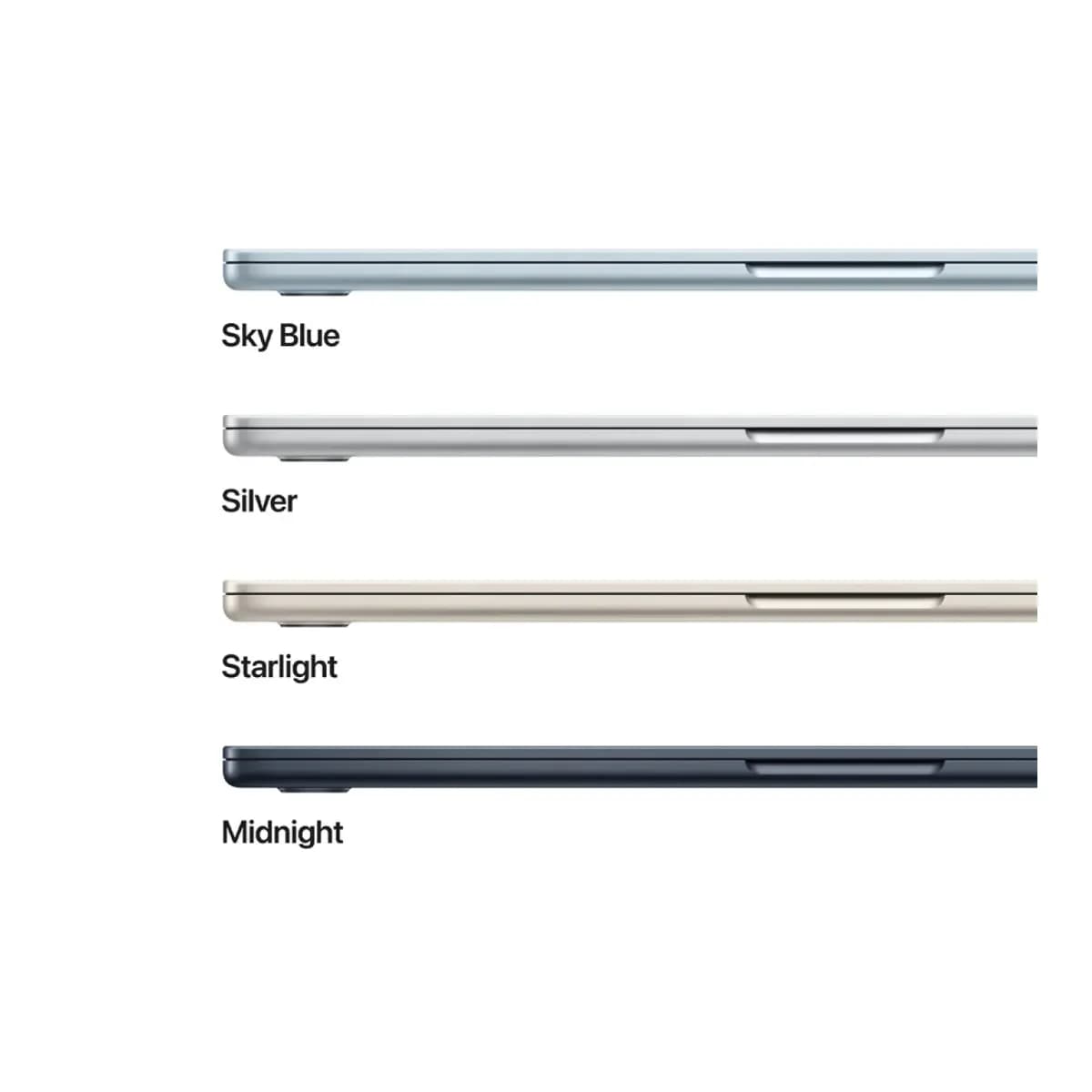 APPLE Laptop MacBook Air 15 (A3448) 15" Apple M5 (10C CPU/10C GPU), 512GB SSD, 16GB RAM, macOS, Silver, 10-core GPU