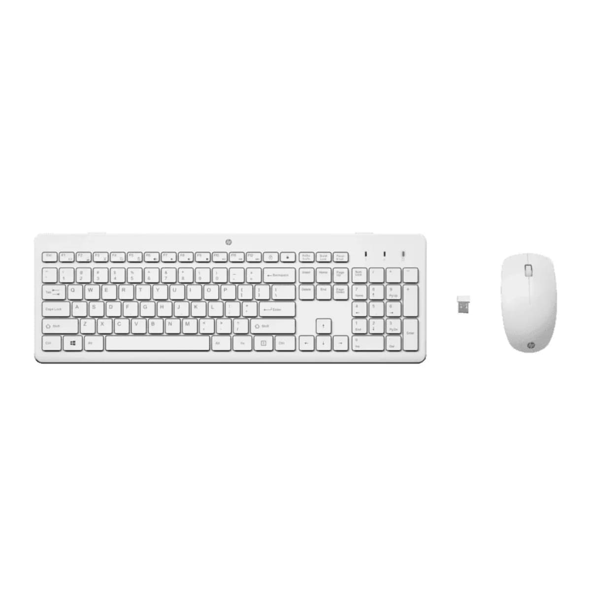 HP Tastatura Bezicna 230 Combo, 2.4GHz, BHS, Bijela