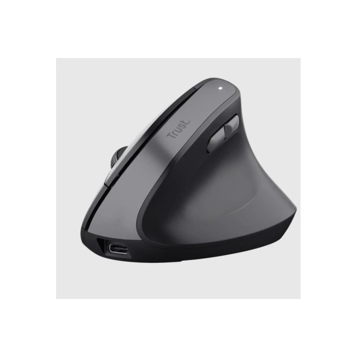 TRUST Miš Ergonomski Bayo II, Wireless/USB, 2400 DPI, Silent Click