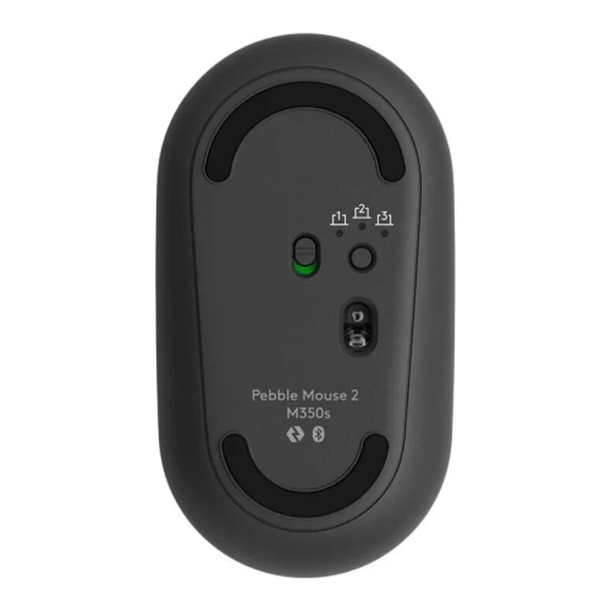 LOGITECH Miš Bežični M350s Pebble 2, Bluetooth, 1000 DPI, Silent Touch, Multi-device pairing