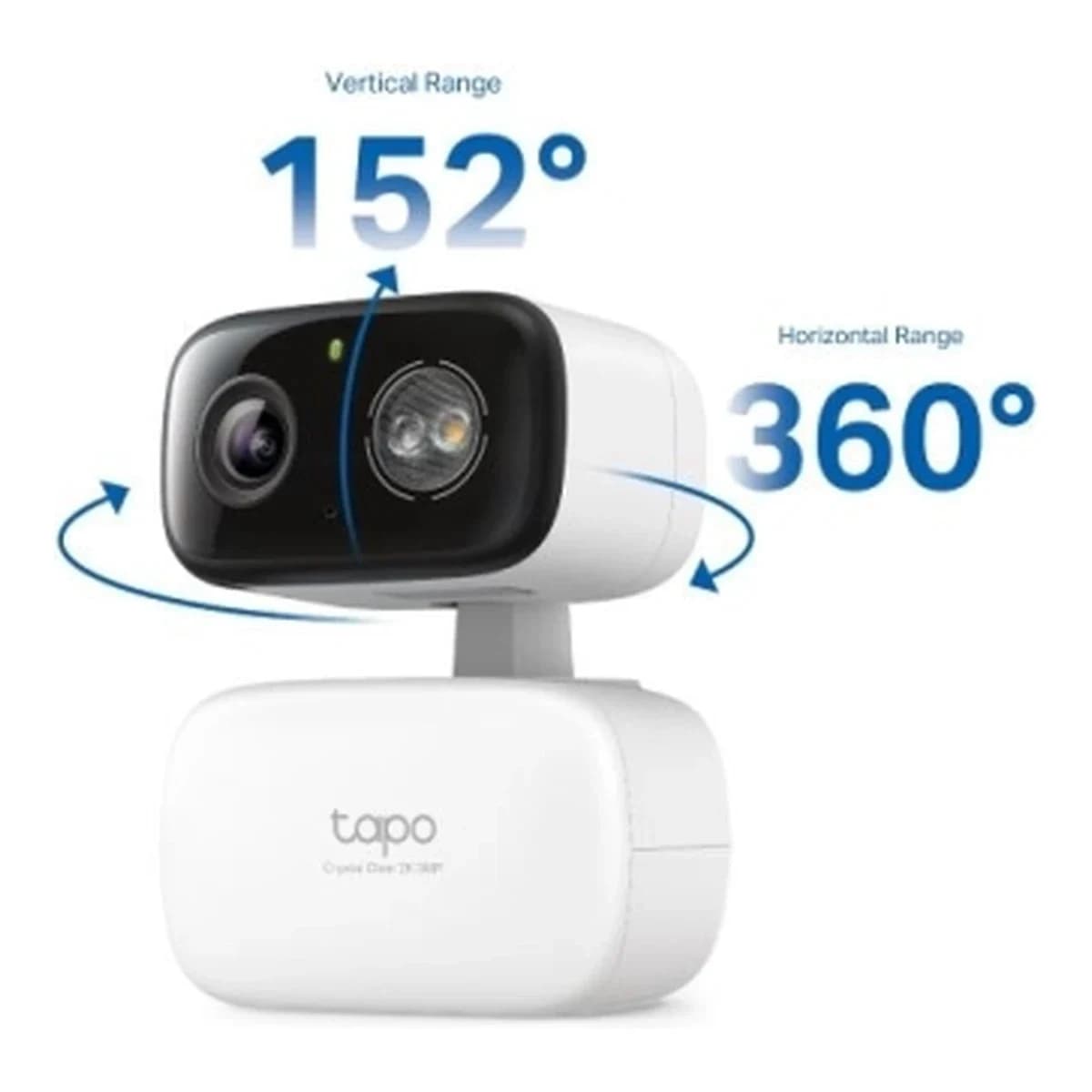 TP-LINK IP Kamera 3MP Pan/Tilt Tapo C216, WiFi, Full-Color Night Vision, AI Person & Crying Detection