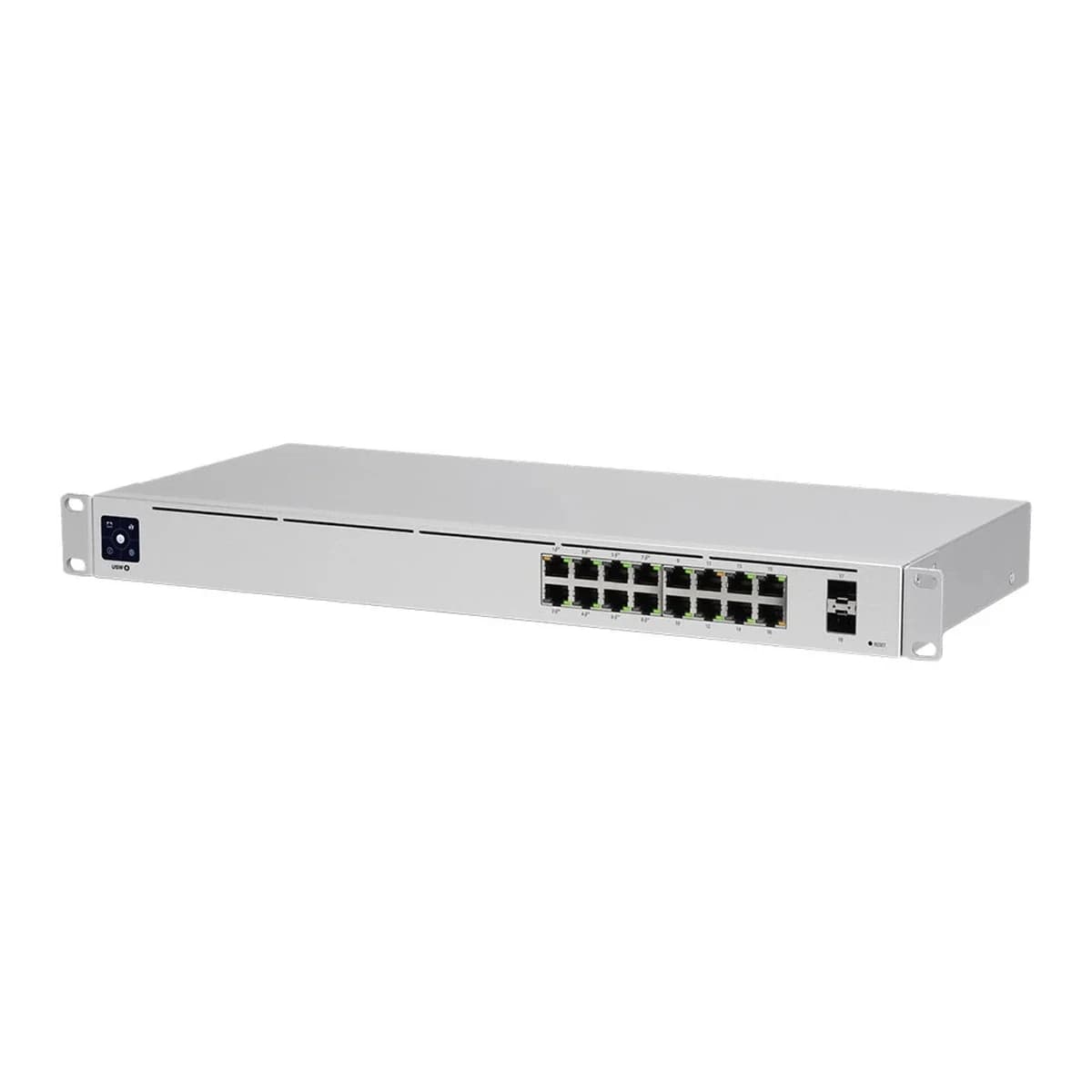 UBIQUITI Switch 16-Port Gigabit UniFi Switch Standard 16 PoE, Managed, PoE, SFP, Rackmount