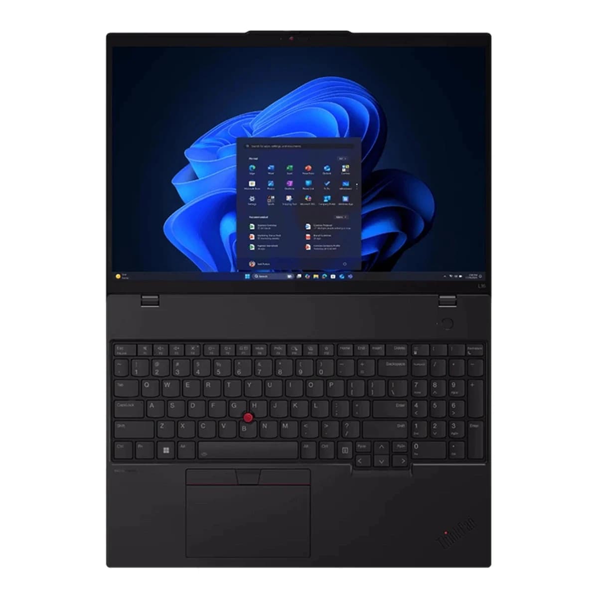 LENOVO Laptop ThinkPad L16 Gen 2 16" Intel Core Ultra 5 225U, 512GB SSD, 16GB RAM, No OS, Black, Intel Graphics
