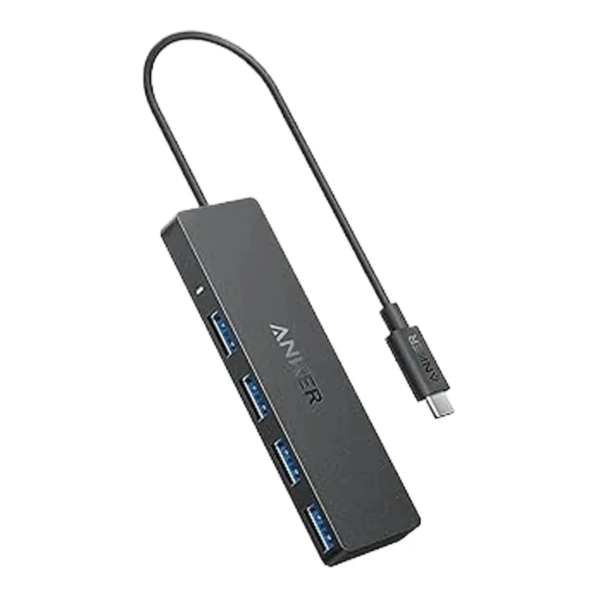 ANKER USB-C Hub 5Gbps Data Hub 4-in-1 Black