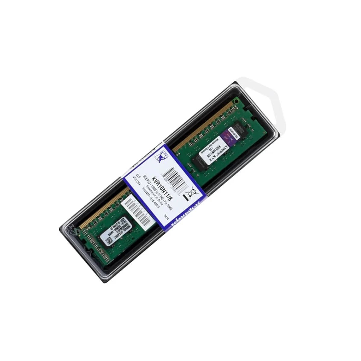 KINGSTON RAM KVR16N11/8, 8GB, DDR3, 1600MHz, CL11, DIMM