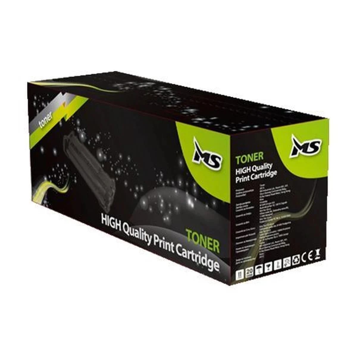 MS Toner CE255A/CRG-724, Crni, 6000 stranica, za HP LaserJet P3015/P3015d/P3015dn/P3015x, Kompatibilni
