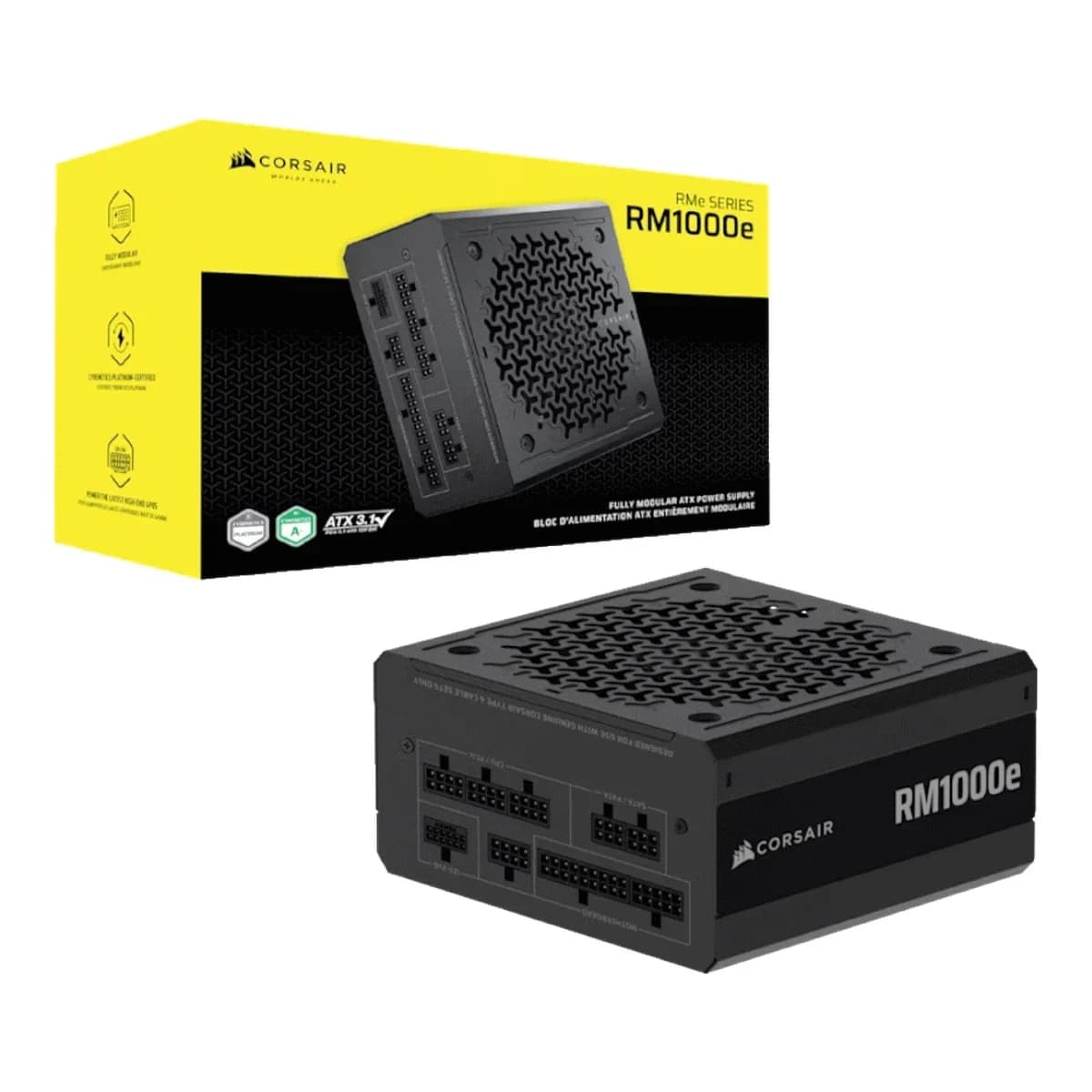 CORSAIR Napajanje 1000W RM1000e, 80+ Gold, Full Modular