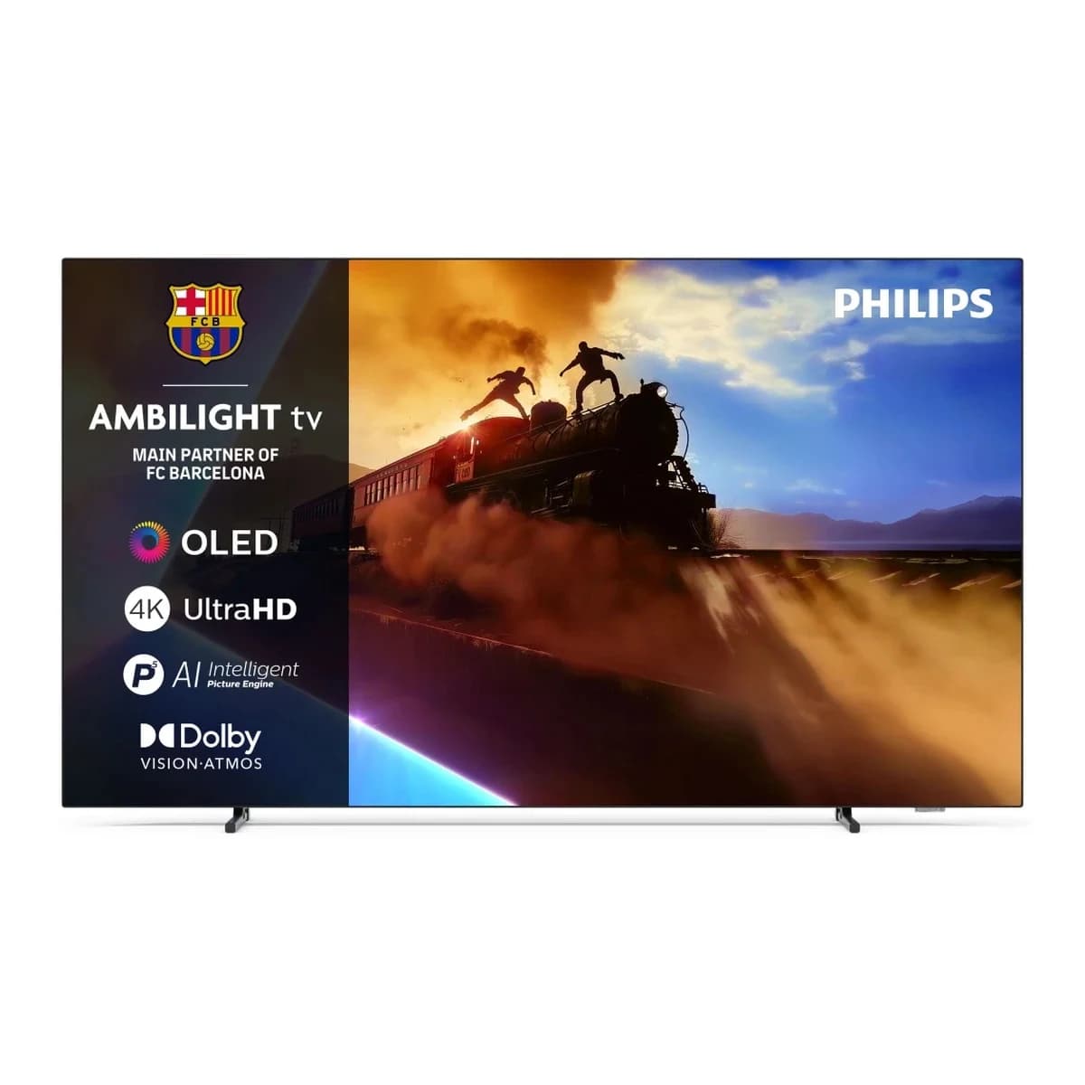PHILIPS TV 65" 4K OLED 65OLED770, Titan OS, Ambilight, P5 AI Perfect Picture, 120Hz, Dolby Atmos