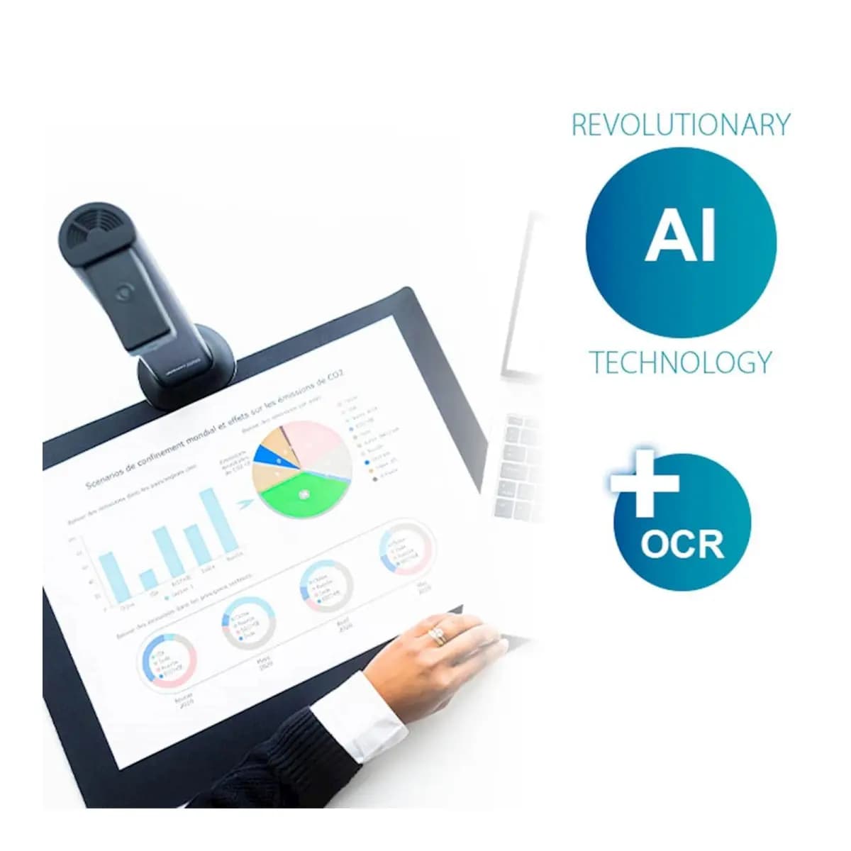 IRIS Skener IRIScan Desk 7 Business, 24MP, OCR, A3 format, Dokument kamera