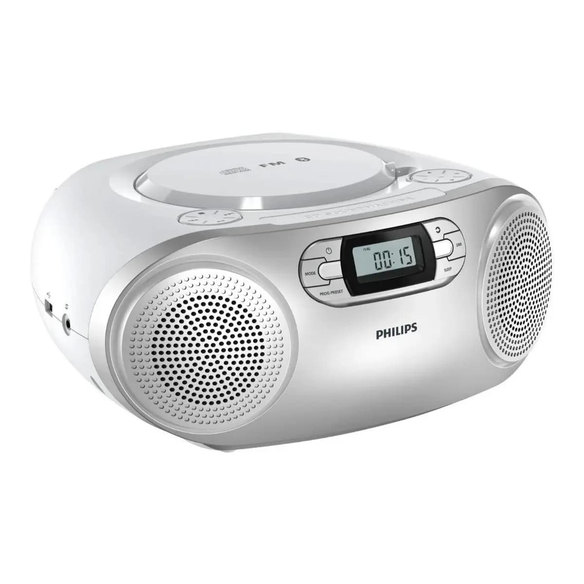 Philips TAZ2000 CD SoundmachinCD; CD-R; CD-RW; FM Antena;BT; USB; izlazna snaga (RMS) 3WX2; siva