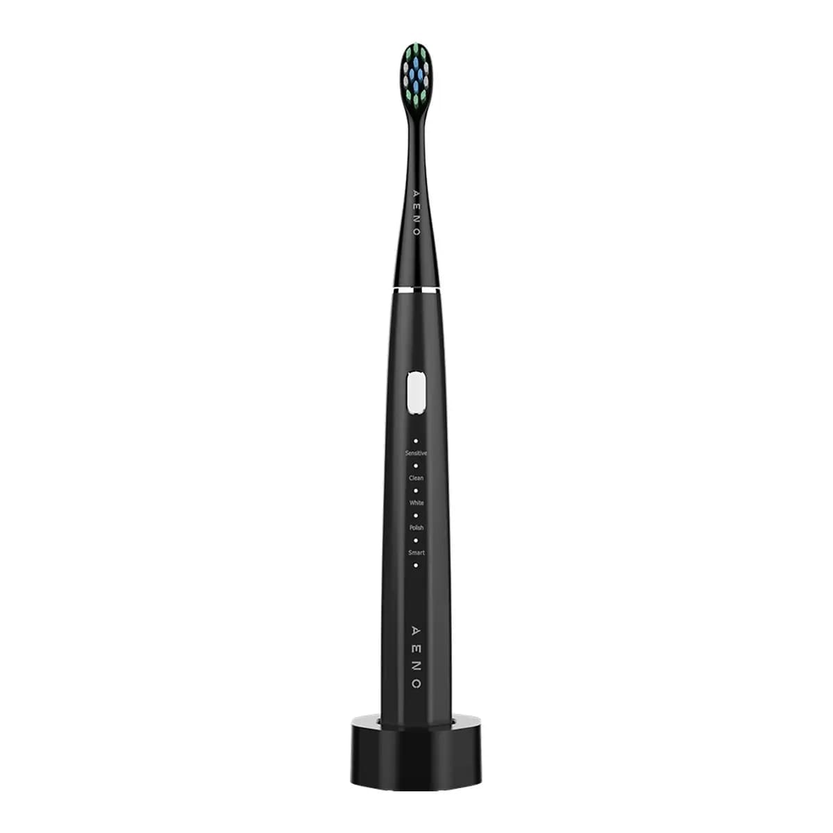 AENO Pametna sonična električna četkica za zube DB2S Black, 46000 rpm, 4 načina rada, bežično punjenje, IPX7, baterija do 90 dana