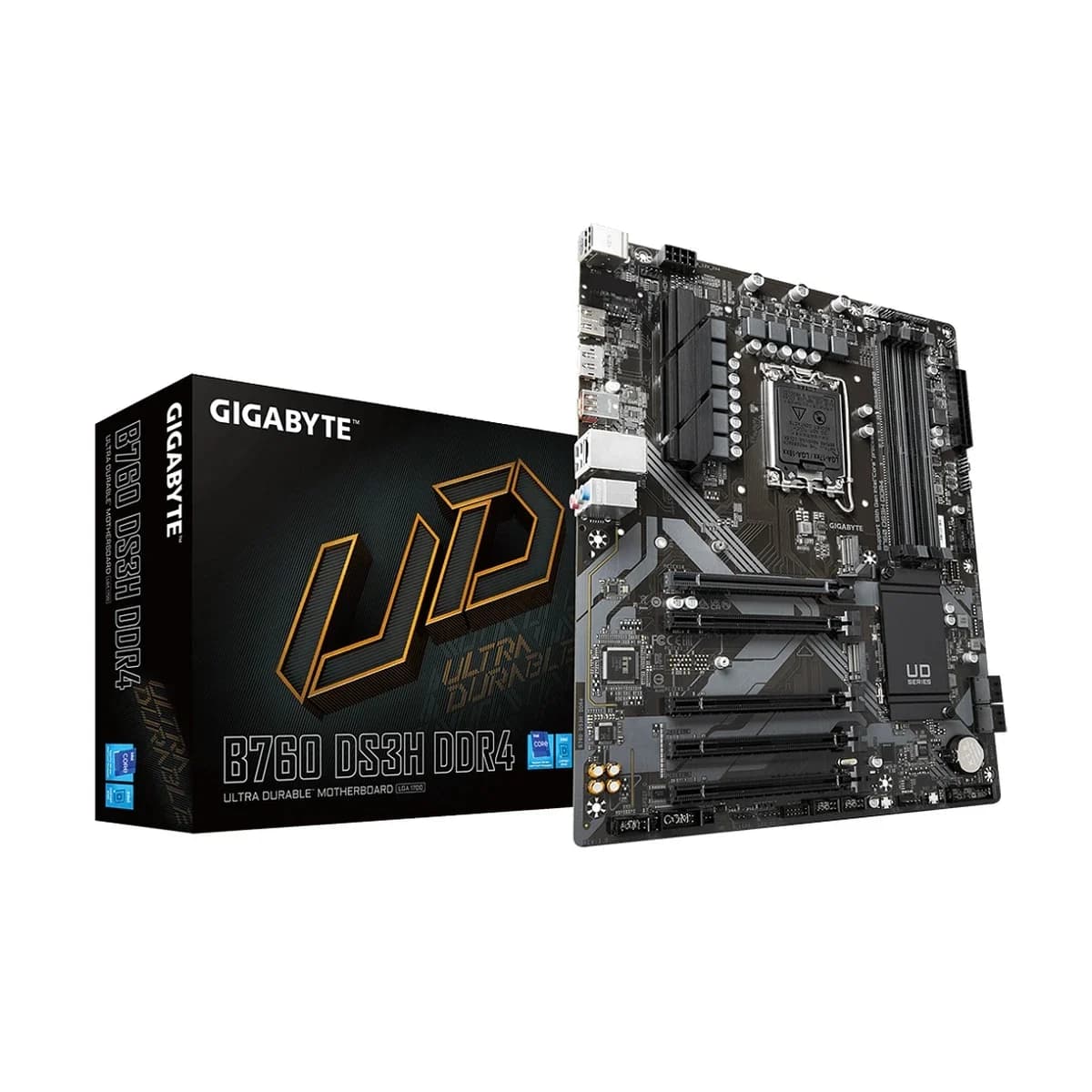 Gigabyte MB B760 DS3H DDR4LGA1700; 4xDDR4;2xM.2; 4xSATA;6xUSB; HDMI, DP; ATX