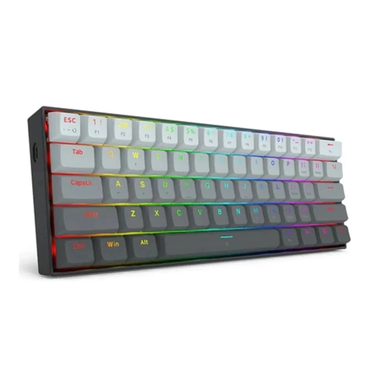 REDRAGON Tastatura Gaming Mehanička Fizz Magnetic K617 RGB, USB, Magnetic Switch, 60% Layout, Rapid Trigger