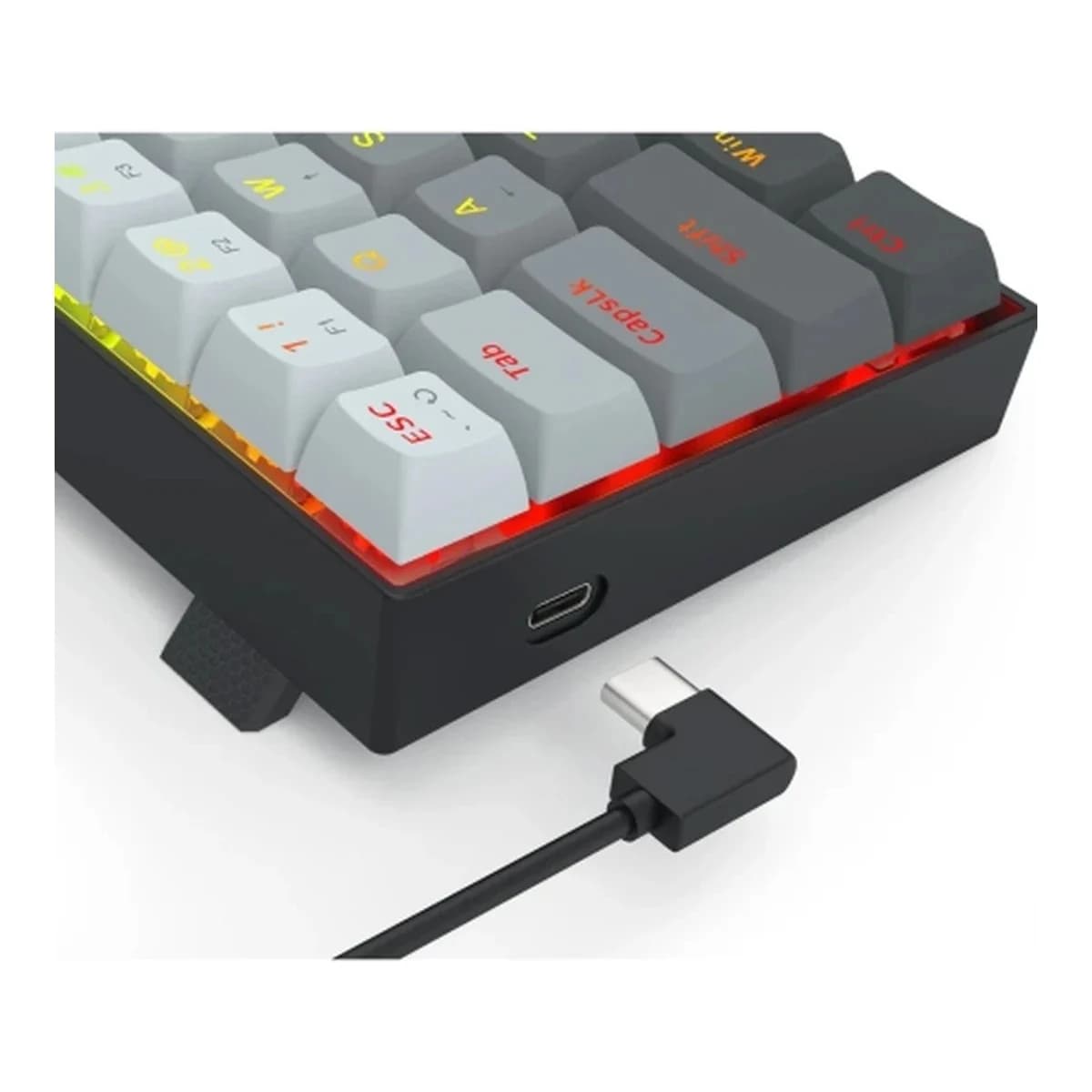 REDRAGON Tastatura Gaming Mehanička Fizz Magnetic K617 RGB, USB, Magnetic Switch, 60% Layout, Rapid Trigger