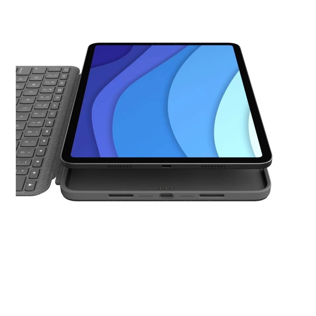 LOGITECH Futrola s tastaturom Combo Touch za iPad Pro 12.9 (5th/6th Gen), Trackpad, Pozadinsko osvjetljenje, Odvojiva tastatura, US layout