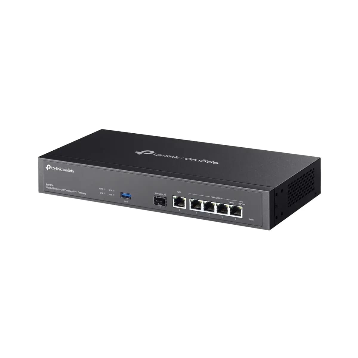 TP-LINK Router Omada Gigabit VPN Gateway, Rackmount/Desktop, VPN, Gigabit Ethernet