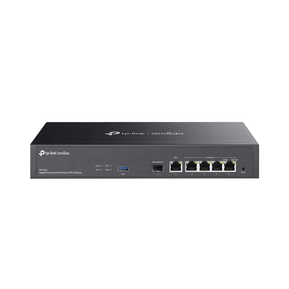 TP-LINK Router Omada Gigabit VPN Gateway, Rackmount/Desktop, VPN, Gigabit Ethernet