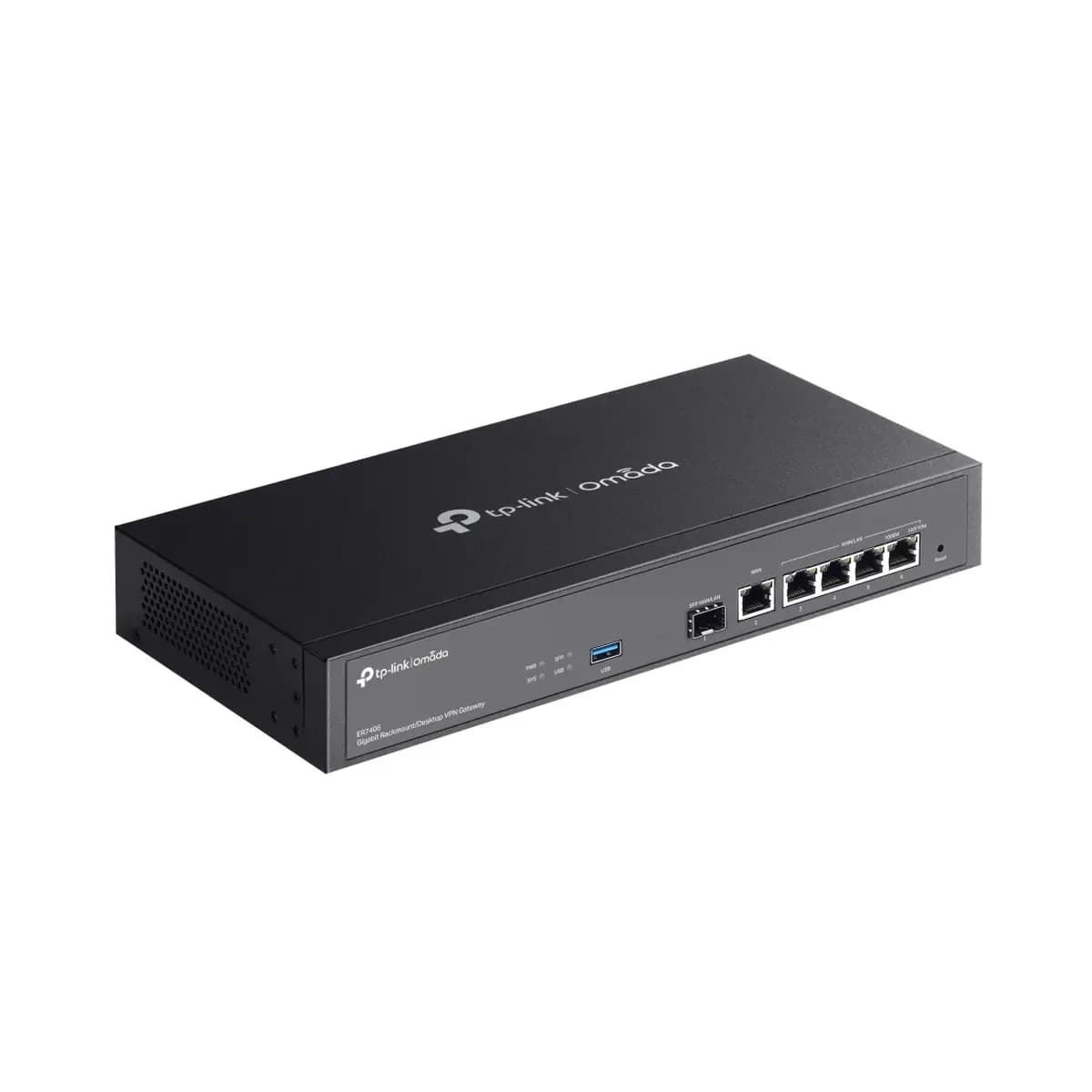 TP-LINK Router Omada Gigabit VPN Gateway, Rackmount/Desktop, VPN, Gigabit Ethernet