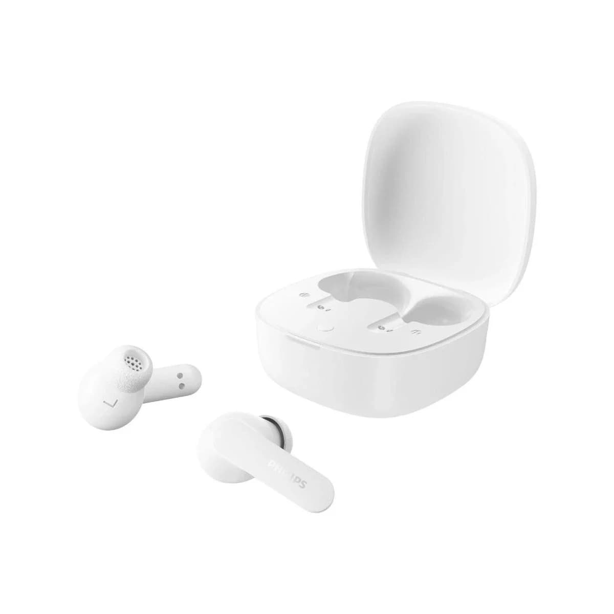 Philips TAT2100WT BT slušalicedo 36h baterija; BT 6.0; IPX4; 4 mikrofona; pogonske jedinice od 10 mm