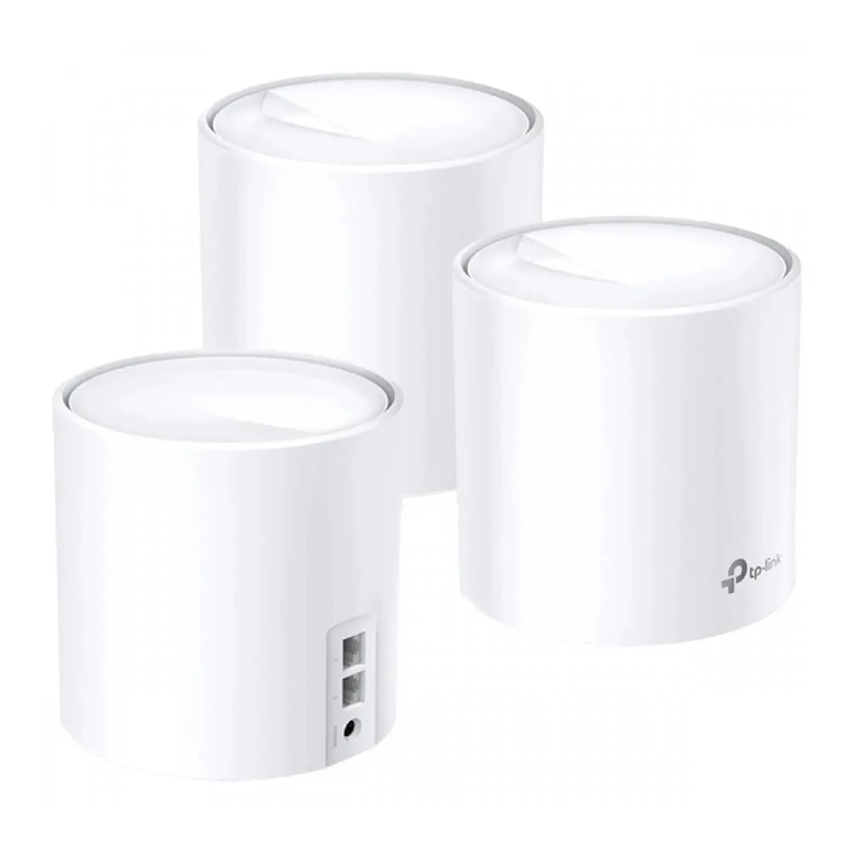 TP-LINK Router WiFi 6 AX1800 Deco X20 (3-pack), Dual Band, Mesh, MU-MIMO, OFDMA