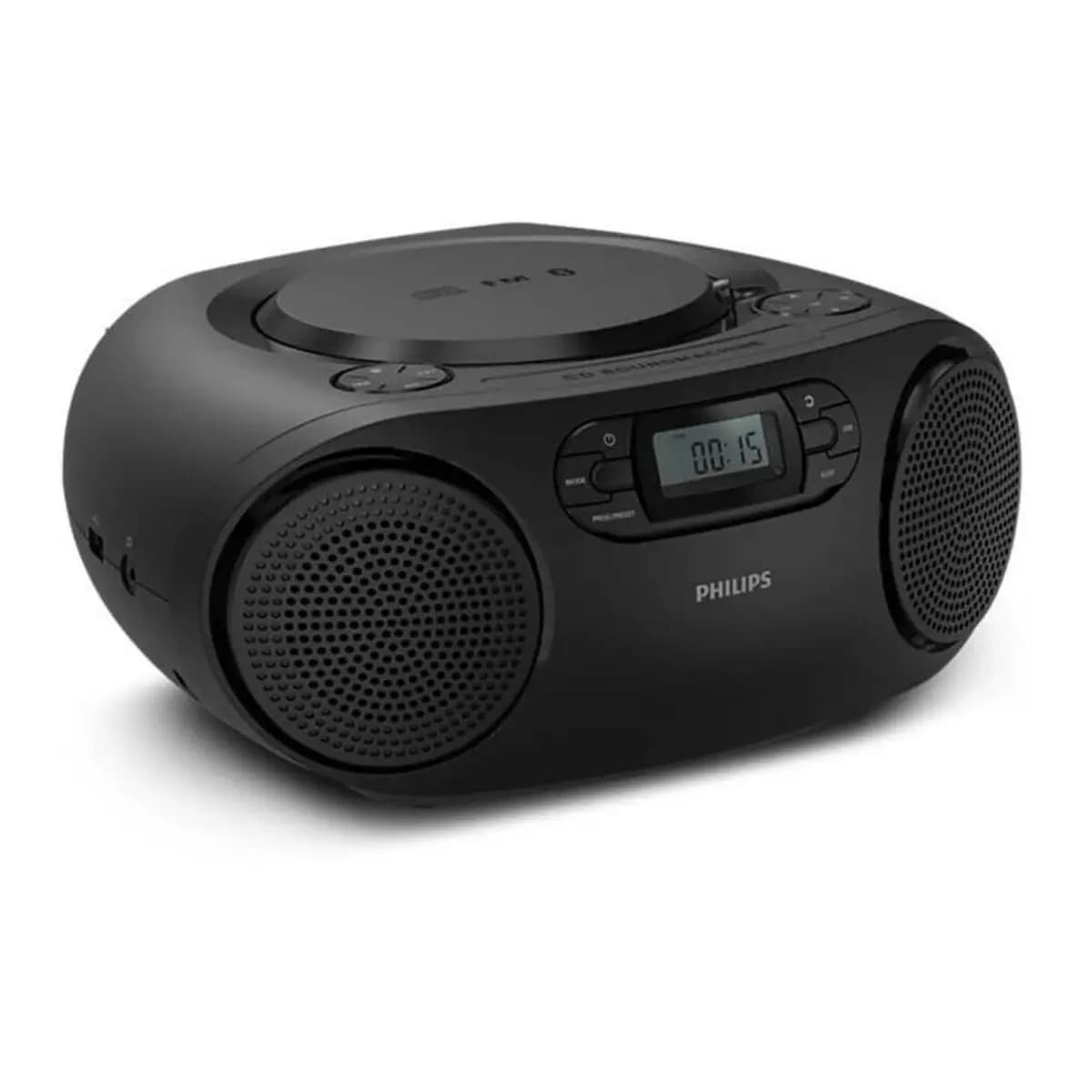 Philips TAZ2000 CD SoundmachinCD; CD-R; CD-RW; FM Antena;BT; USB; izlazna snaga (RMS) 3WX2; crna