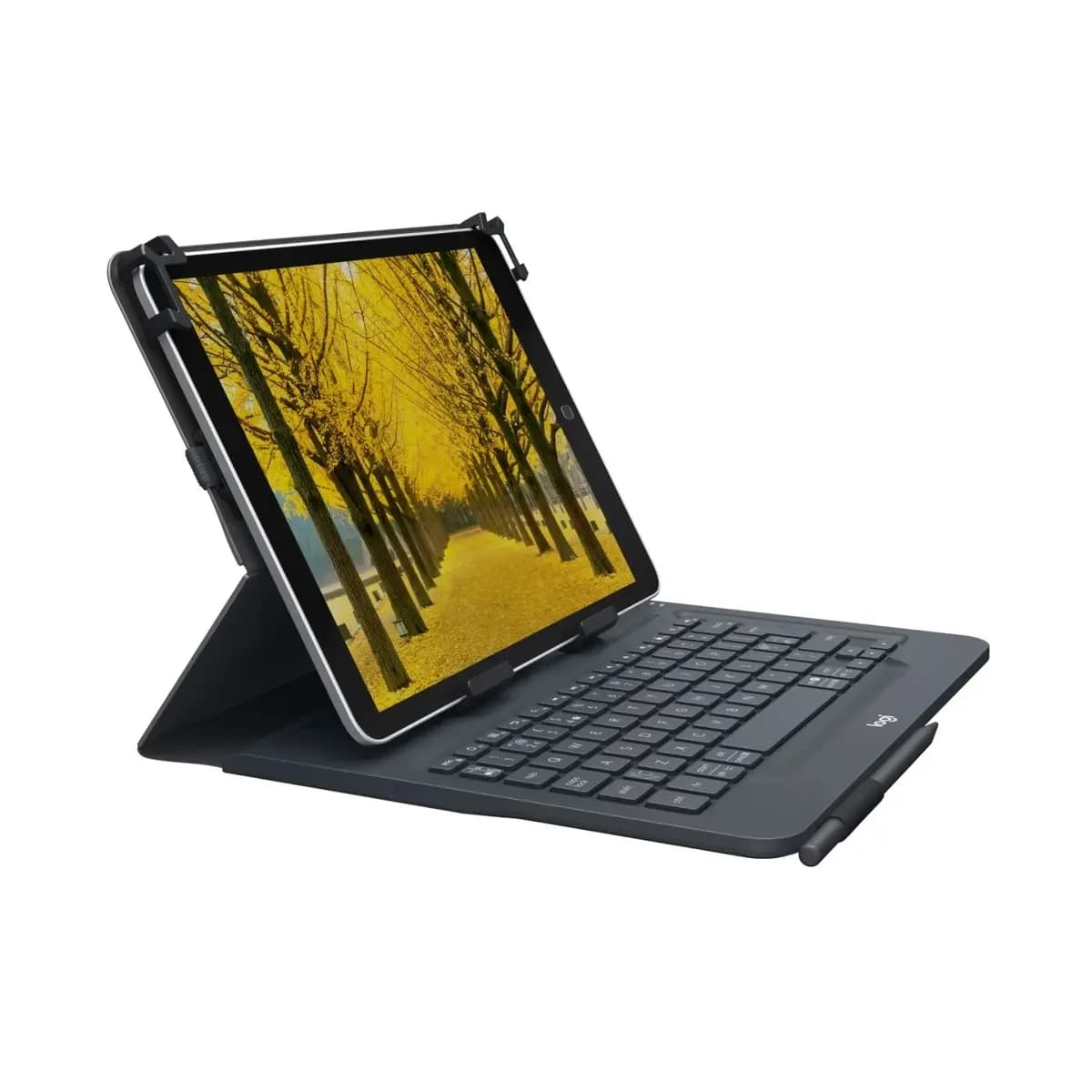 LOGITECH Futrola s tastaturom Universal Folio, Bluetooth, 9-10", Black, UK layout