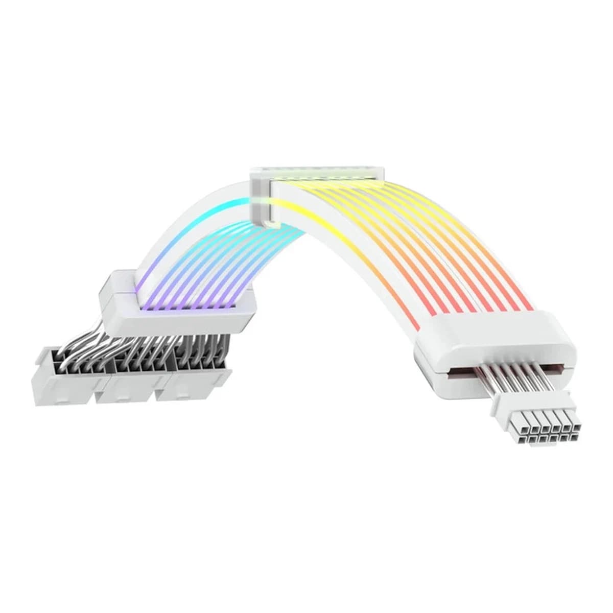 INTER-TECH Napajanje RYZE ARGB 3x6+2Pin to 12VHPWR, White