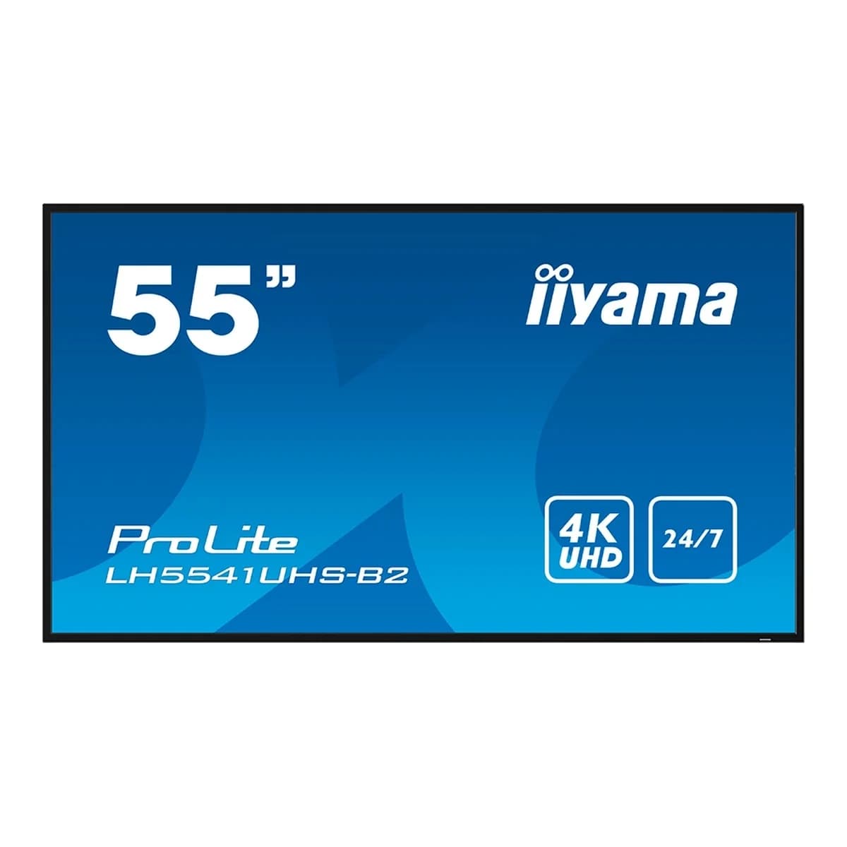 IIYAMA Digital Signage Display LH5541UHS-B2, 55", 4K UHD, 24/7 rad, 500 cd/m²