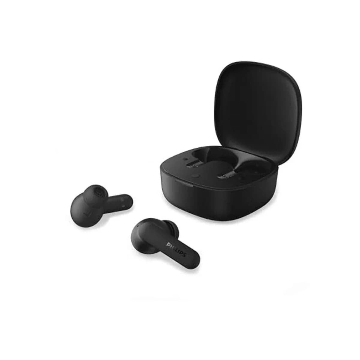 Philips TAT2100BK BT slušalicedo 36h baterija; BT 6.0; IPX4; 4 mikrofona; pogonske jedinice od 10 mm