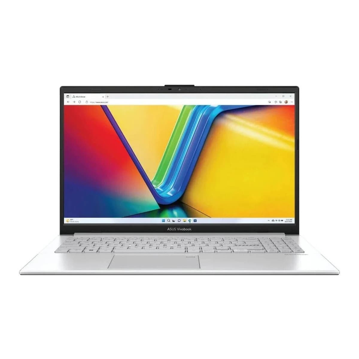 ASUS Laptop VivoBook E1504FA-BQA2865 15.6" AMD Ryzen 3 30, 512GB SSD, 8GB DDR5, Srebrna, AMD Radeon Graphics