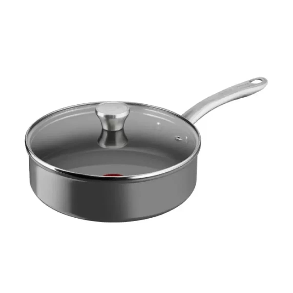 TEFAL Tava C4243253, 24cm, Keramički premaz, S poklopcem, 3.24L, Aluminij