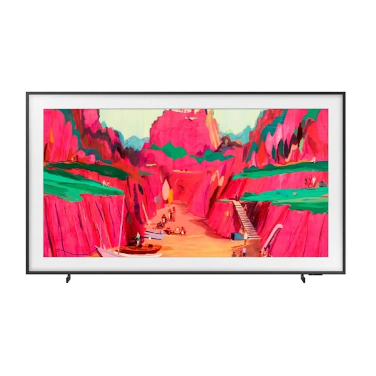 SAMSUNG TV 75" 4K Neo QLED QE75LS03FWUXXH The Frame Pro, Smart TV, NQ4 AI Gen3, Matte Display, Art Mode