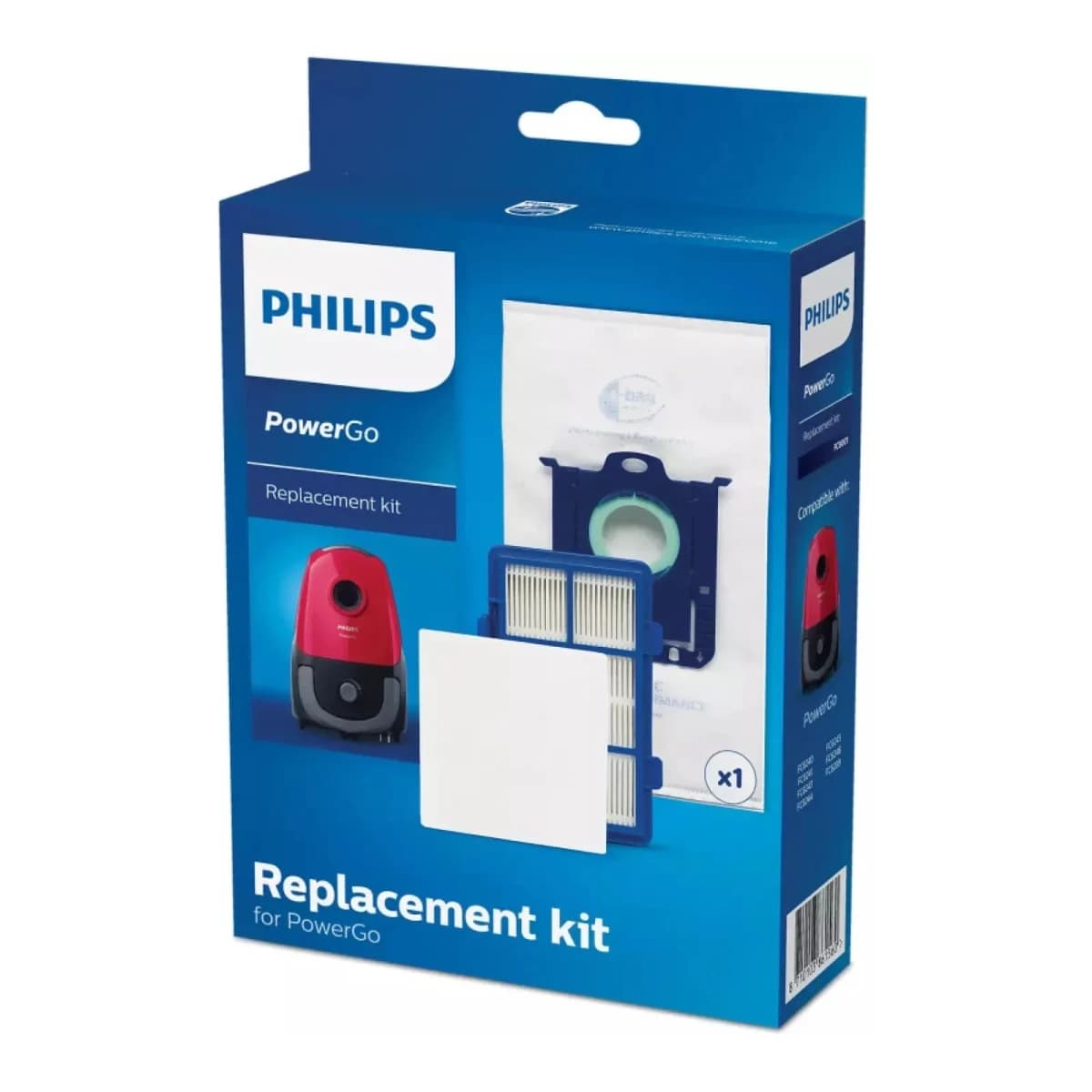 PHILIPS Set zamjenskih filtera FC8001/01, Komplet za usisivače, Plava boja