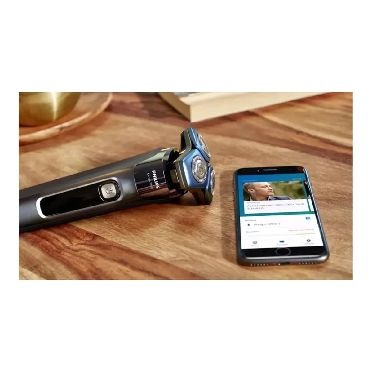 PHILIPS Aparat za brijanje S7782/50, SkinGlide Tehnologija, Bluetooth, 60 min rada, Plavi