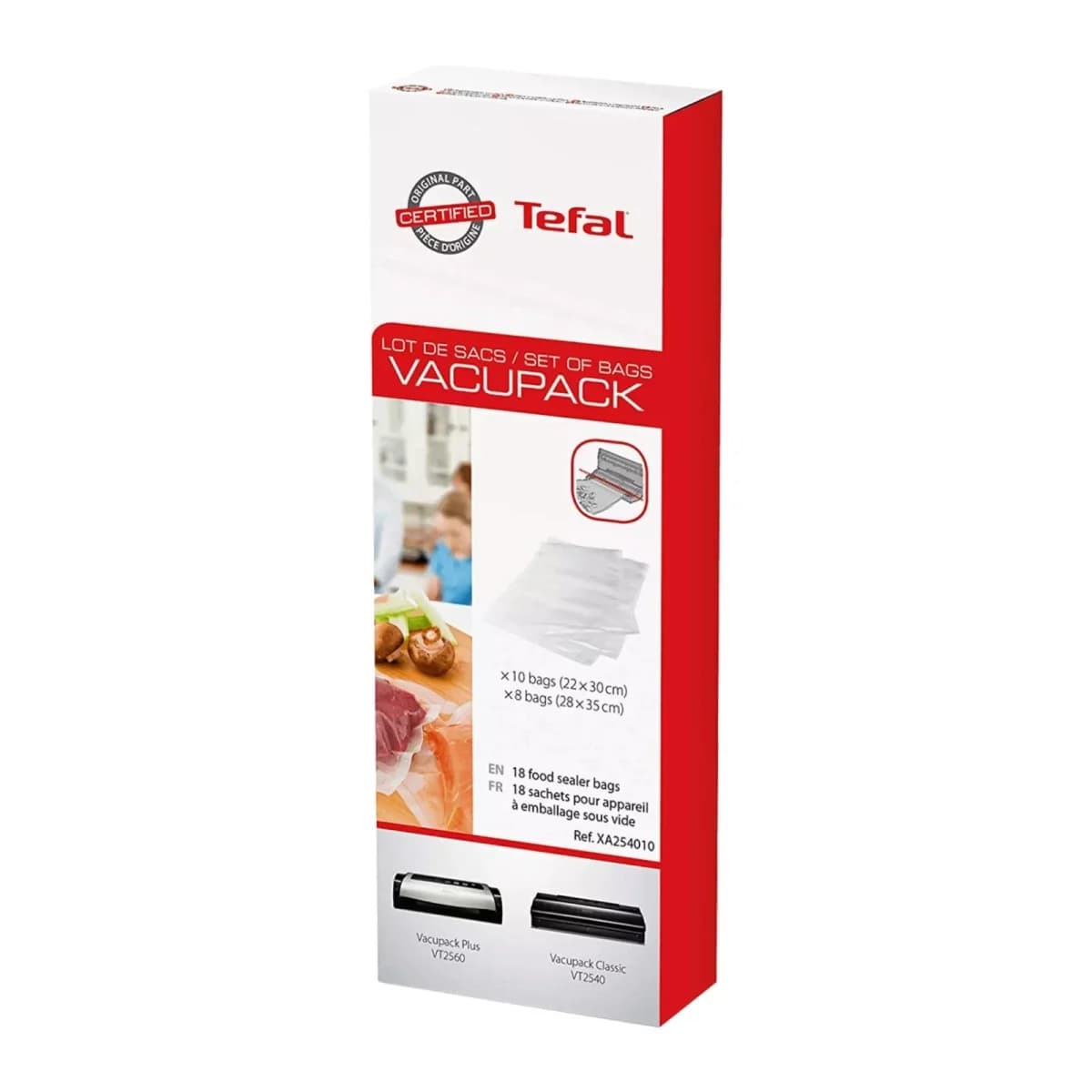TEFAL Vrećice za vakumiranje XA254010, 350 mm, 2 komada u pakiranju