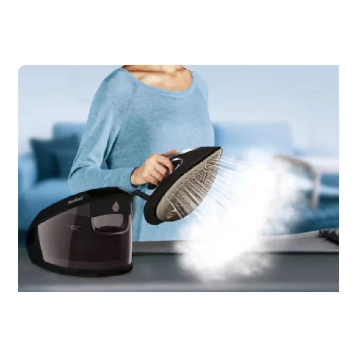 TEFAL Parna stanica SV8062E0, 2800 W, Udar pare 450 g/min, Vertikalno peglanje, Automatsko isključivanje