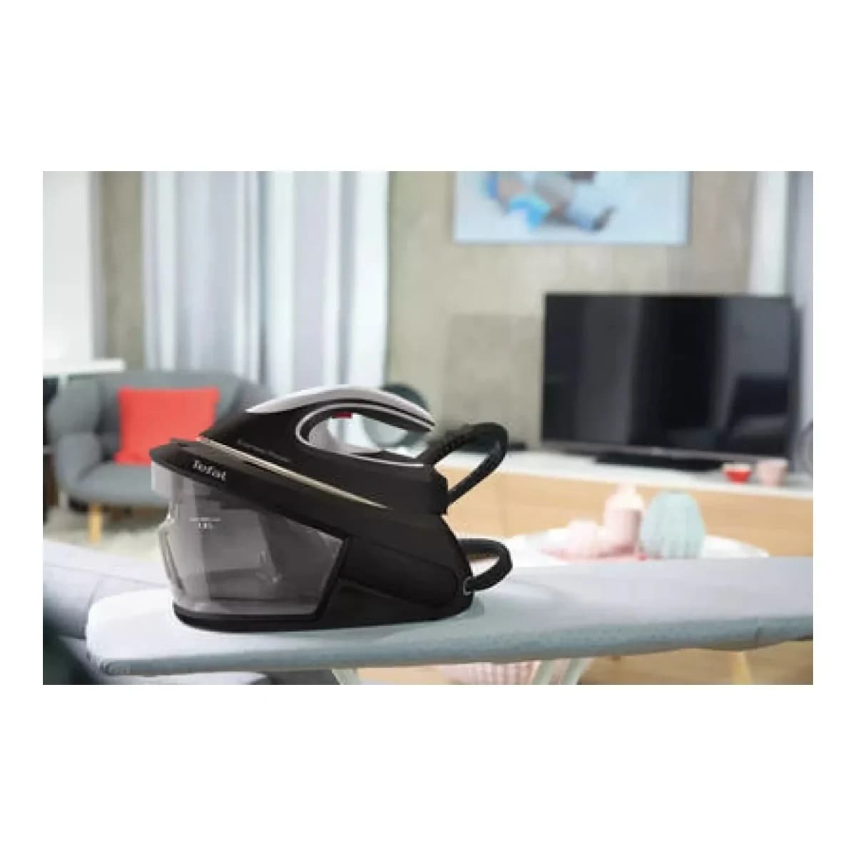 TEFAL Parna stanica SV8062E0, 2800 W, Udar pare 450 g/min, Vertikalno peglanje, Automatsko isključivanje