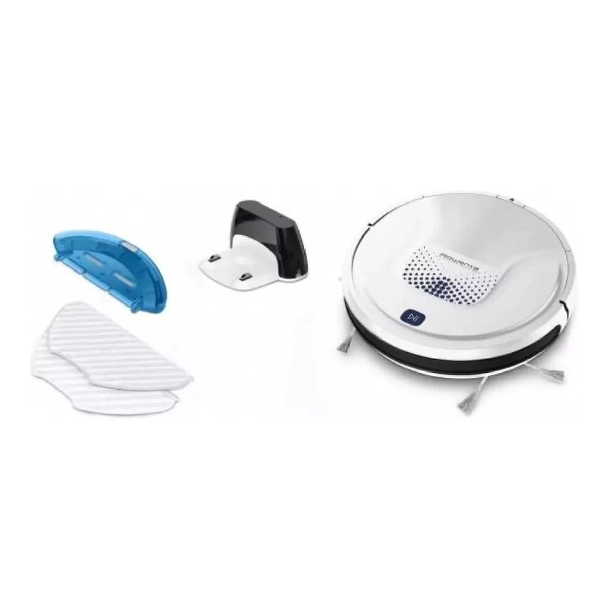 ROWENTA Robotski usisivač RR8277WH, Vrijeme rada 150 min, Zapremina 0.44L, Nivo buke 70dB, Visina 80mm