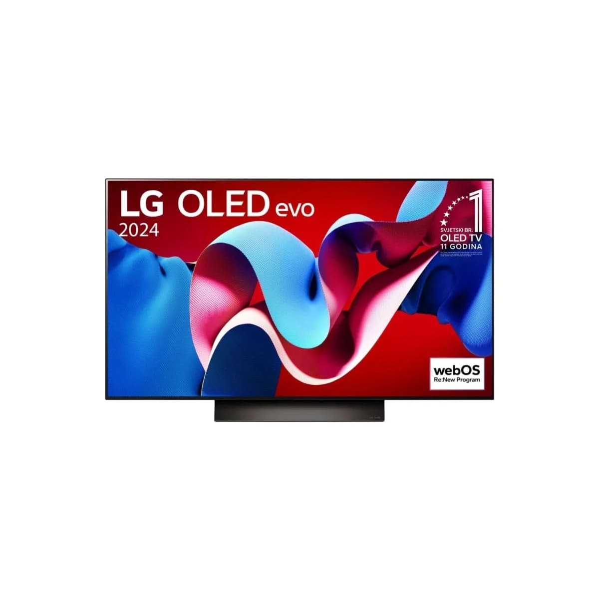 LG TV 48" 4K OLED OLED48C41LA, Smart TV, Dolby Vision, Dolby Atmos, Wi-Fi