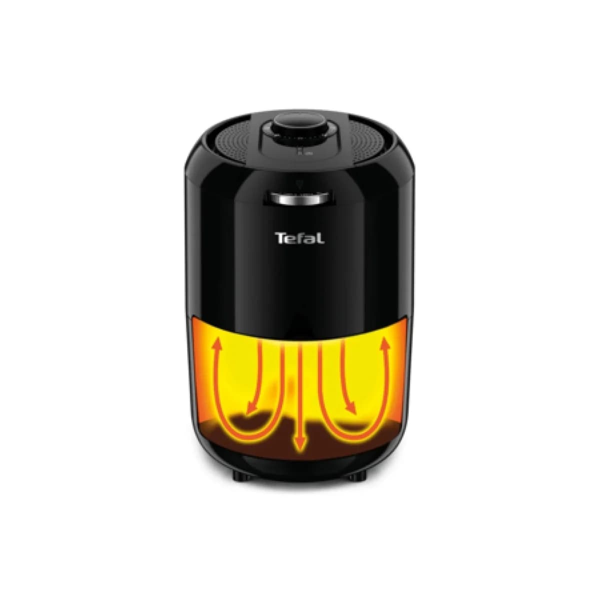 TEFAL Friteza na vrući zrak EY101815, 1.6 L, Steam funkcija, Crna