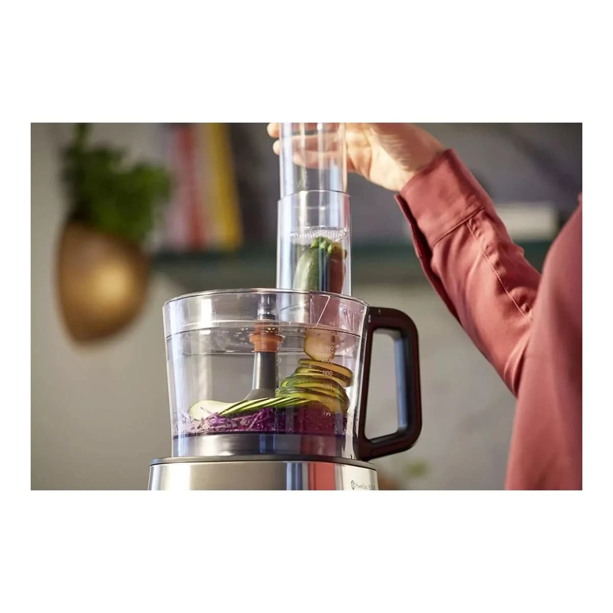 PHILIPS Multipraktik HR7510/10, 800 W, 2 Brzine, Crna boja