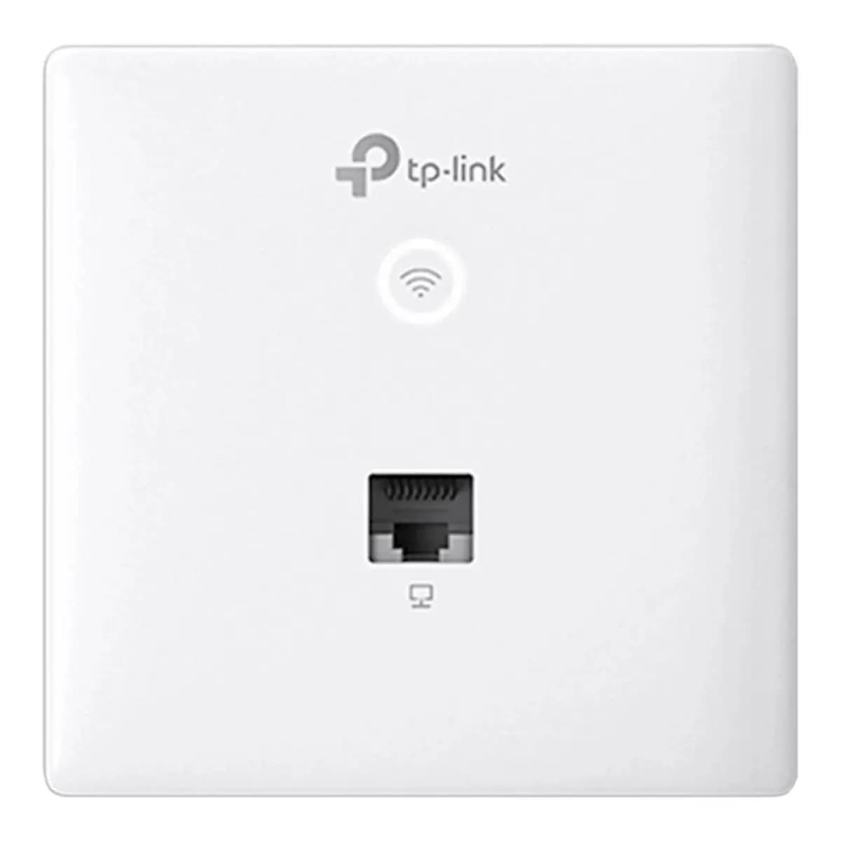 TP-LINK Access Point Omada EAP115-Wall, 300Mbps, 802.3af PoE, Cloud Management, Slim Design