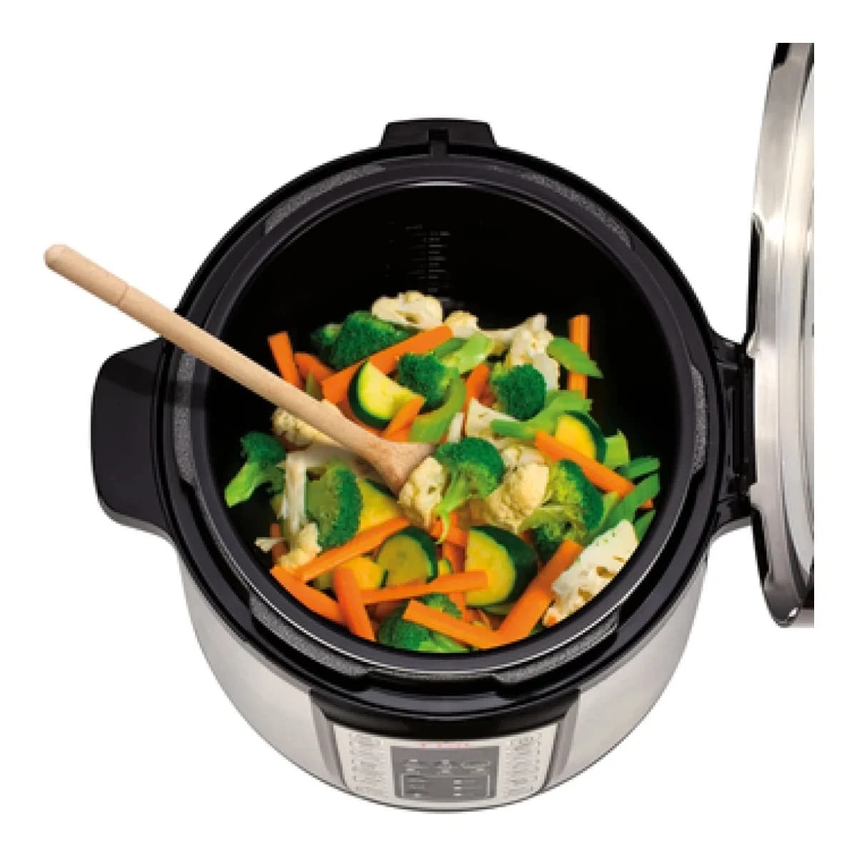 TEFAL Električni ekspres lonac CY505E30, 1100W, 6L, 25 programa, Nehrđajući čelik