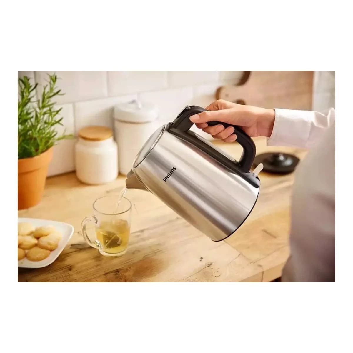PHILIPS Kuhalo HD9351/90, 1.7 L, 2200 W, Nehrđajući čelik, Automatsko isključivanje