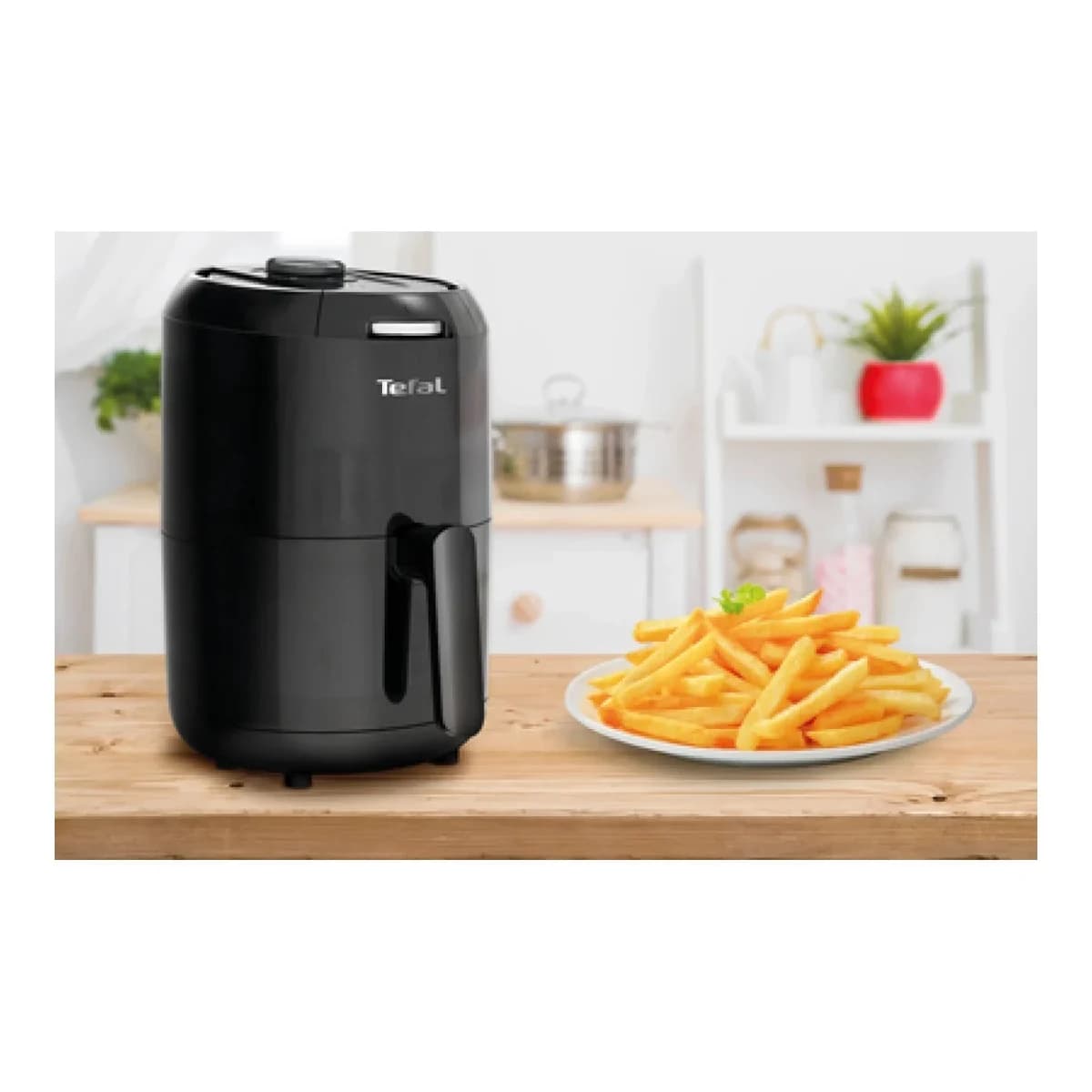 TEFAL Friteza na vrući zrak EY101815, 1.6 L, Steam funkcija, Crna