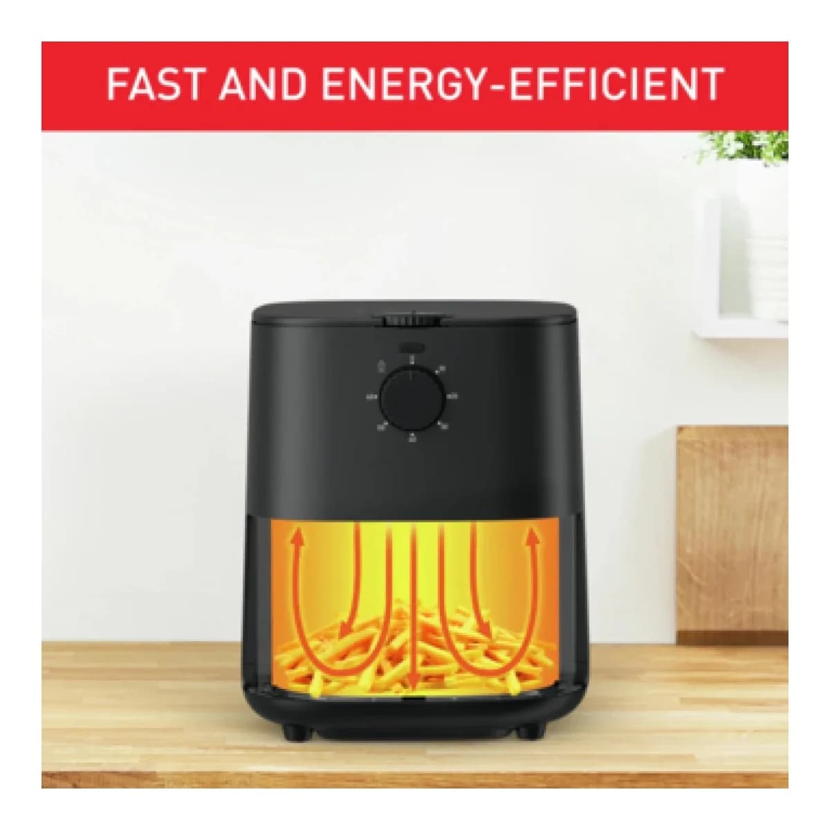 TEFAL Friteza na vrući zrak EY130815, 3.5 L, 1350 W, Crna